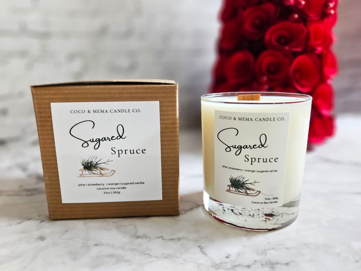 Sugared Spruce